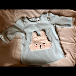 3/$20 Plush Gap Bunny Tunic 6-12mo